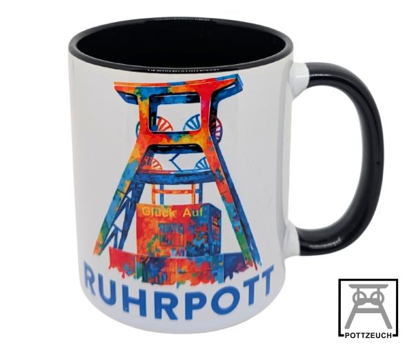 Kaffeepott Ruhrpott Zeche bunt